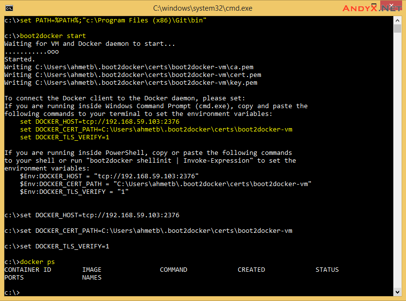 Docker中文文档(二十四)：在微软Windows系统上安装Docker