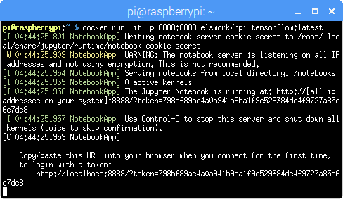 树莓派Raspberry Pi超简单的用Docker安装TensorFlow教程插图1