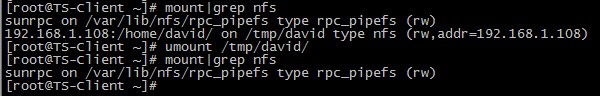 Linux NFS服务器的安装与配置