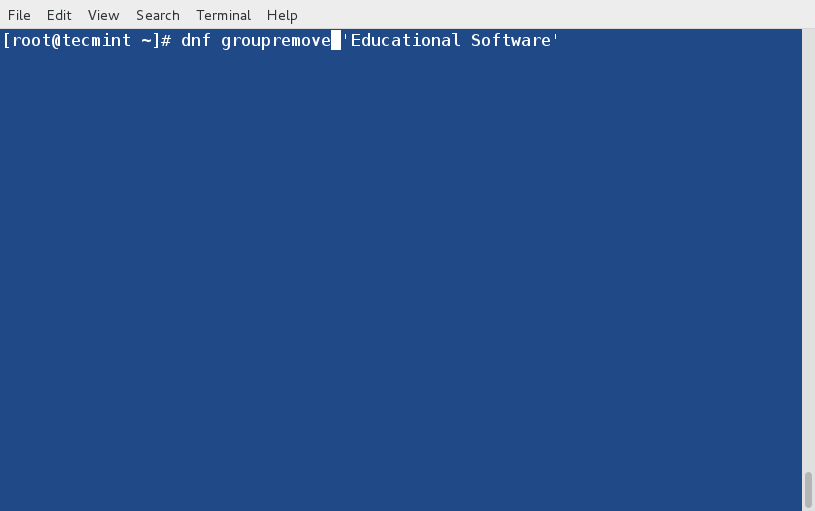 在Linux下DNF软件包管理工具中27个命令例子