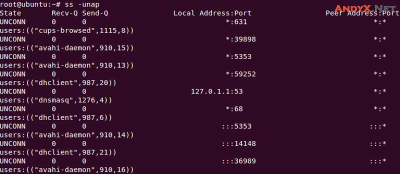 在Linux中的使用ss命令查看网络套接字/网络连接 简述ss与netstat的区别