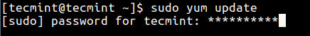 如何在Linux中输入Sudo密码时显示星号