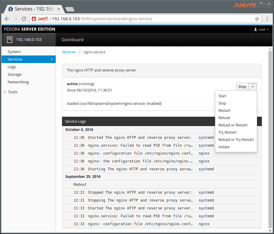 通过架设Cockpit服务 使用Web浏览器监测管理多个Linux服务器