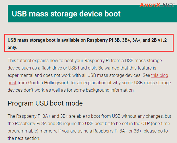 树莓派Raspberry Pi 4B如何配置USB启动(U盘启动) 树莓派Raspberry Pi 4B如何配置USB启动(U盘启动)