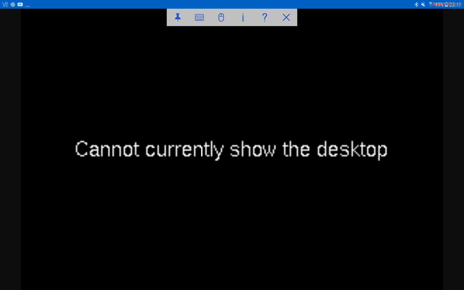 VNC连接树莓派出现cannot currently show the desktop问题的解决方法插图
