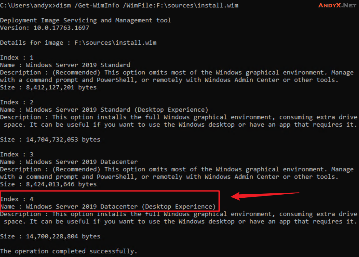 微软Azure云 LAB 101: 使用diskpart以及dism命令将wim转换为vhd (wim2vhd)插图6