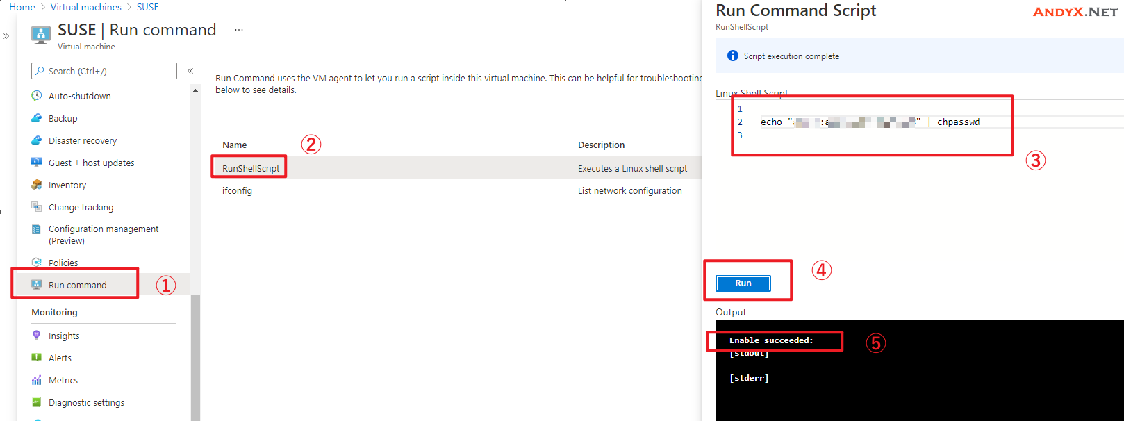 微软Azure云 LAB 101:在Azure VM环境下使用Run Command重置Root账户密码插图3